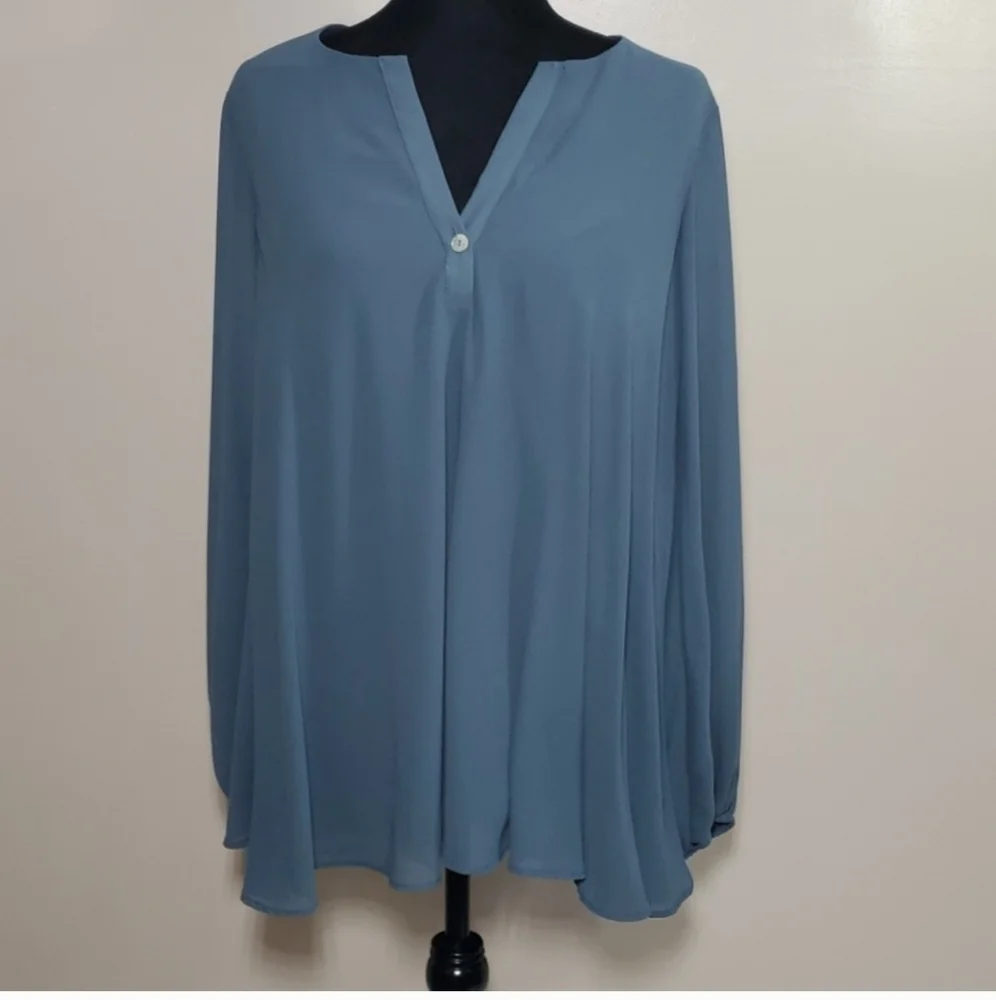 Show Me Your Mumu Jamie Tunic Dress in Storm Chiffon - Picture 2 of 6